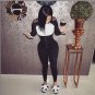 AZARA LUXE Waist Trainer Corset BLACK Body Shaper Underbust Shapewear Slim (XS)