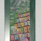 2003 Signed N. Ranauro Afro Brazilian Brasil CHRIST Art Painting Rio Brazil