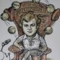 1975 Rare Signed Balogh Caricature Art Radio WRMF WIBC WNAP KVIL WVBF WKOX WIBC