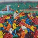 Signed Original Vintage & Rare Haitian Painting by Nenel HAITI