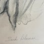 SIGNED & NUMBERED 144/200 SANDU LIBERMAN "FATHER & SON"  LITHOGRAPHIC ART PRINT