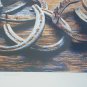 Signed Rob Gage - HORSESHOES - Western Cowboy Americana Photographic Art Print