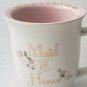 (1) New MAID OF HONOR Pink Coffee Mug Engagement Wedding by 10 Strawberry Street