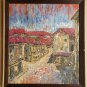 RARE 1972 HECTOR TERCEROS "A MANECER" LATINO ART SOUTH AMERICAN PAINTING