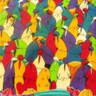 Signed W.S.J Women in Marketplace Haitian Creole Original Canvas Haitian Art Pai