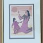 Vintage & Hand Signed Ioyan Mani DANCE OF LIFE Maxine Noel Original Art Print