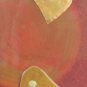 Rare 2007 Alonzo Hubbard Guitar & Saxophone Mixed Media Art Painting Roanoke, VA