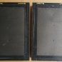 (2) Vintage Thai Thai Nang Yai Asian Shadow Stick Puppet Glass Framed in Box