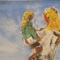 2023 Rudin Karyanto Mother & Daughter Expressionism Art Painting on Canvas