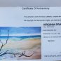 Signed Virginia Praschnik - Driftwood - OIl Painting COA Miami, Florida Artist