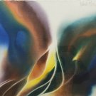 1990's Original Abstract Signed FRANK MONACO  Watercolor Art Painting Florida