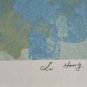 1989 Framed & Signed LU HONG - Magic - 24/300 Serigraph Art Print On Rice Paper
