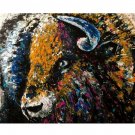 2019 Rudin Karyanto - Wander Bull - Abstract Expressionism Art Canvas Painting