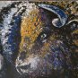 2019 Rudin Karyanto - Wander Bull - Abstract Expressionism Art Canvas Painting
