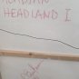 Original 1991 Andrew P. Baitman Acadian Head Land I Large Abstract Art Painting