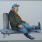 Signed William J. Convery Americana Illustrative Western Art Denver Colorado