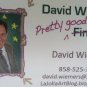 Rare Original David Wiemers - It's Only One Little Cookie Painting Art San Diego