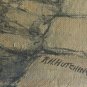 RARE Signed R.H Hutchings "YESTERDAY" Vintage Original Art Oil Painting