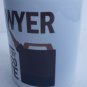LOOK!!! LAWYER FUELED BY CHOCOLATE - Novelty Humor Coffee Mug - 11oz