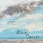 Signed & Vintage DION BEEBEE Mountain Landscape Art French Alps  Oil Painting
