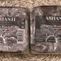 (2) Ashanti Naturals African Black Soap Bar 8 oz - 100% Natural - Vegan - Ghana