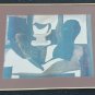 Rare 1960s Pablo Picasso "Still Life A La Tete Antique" Vintage Art Penn Print