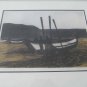 Hand Signed Francis Kelly "Net Bending" H/C Framed Aquatint Etching Print Art