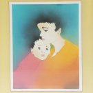 Vintage Signed Jean Claude Farhi Mother & Child 73/150 Lithograph Art Print COA Vintage Signed Jean Claude Farhi Mother & Child 73/150 Lithograph Art Print COA