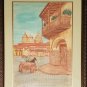 Signed William Correa Scenic Cartegena Colombia Cityscape Latino Art Painting