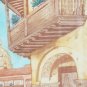 Signed William Correa Scenic Cartegena Colombia Cityscape Latino Art Painting