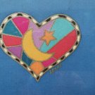 Original Jane Murray Lewis - LUNAR LOVE - Framed Painting on Silk