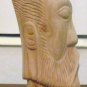 Original Hand Carved "Face of a Man" Sculpture Butternut Wood Art Untitled Man B