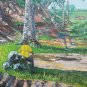 Vintage 1940 Stephen V. Horton African American Black Memorabilia Art Painting