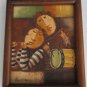 Ramsey Vintage Cartoon Like Children Playing Music Acrylic Art Painting