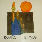 1984 Hand signed & Numbered Kunstler Rapallo Walter Strebel Einweg Cartoon Book 1984 Hand signed & Numbered Kunstler Rapallo Walter Strebel Einweg Cartoon Book
