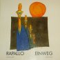 1984 Hand signed & Numbered Kunstler Rapallo Walter Strebel Einweg Cartoon Book