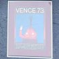 1973 Jean Michel Folon Venice Film Festival Violin Head Illustration Art Poster