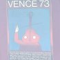 1973 Jean Michel Folon Venice Film Festival Violin Head Illustration Art Poster