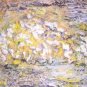 Original Hand Signed Abstract Mixed Media Canvas Painting by Artist Silvia Lieb