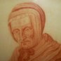 RARE SIGNED W.G.D 1788 18TH CENTURY AMERICAN EUROPEAN WOMAN PORTRAIT ART ANTIQUE