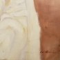Signed W. Harris MOTHER & CHILD Black Americana Memorabilia Art Painting Kente