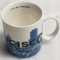 2002 SAN FRANCISCO STARBUCKS SERIES ONE SKYLINE SERIES COFFEE MUG CALIFORNIA