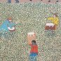 1975 Signed ALCIDES PEREIRA DOS SANTOS Harvesting Cotton Brazil Art Painting