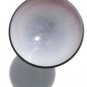 Jozefina KROSNO Hand Crafted Amethyst Art Pedestal Dish Swirl Designed Glassware