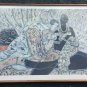 Signed Adrian Wong Shue  YOU MY SWEET Serigraph Art Print CHINESE Yunnan School
