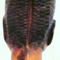 Vintage Hand Carved African Ebony Wood "Woman Head Bust Statue" Sculpture Woman