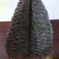 Vintage Hand Carved African Ebony Wood "Woman Head Bust Statue" Sculpture Woman