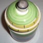 Hand Painted Swirl Multi-Colored Ceramic Container House Wares International