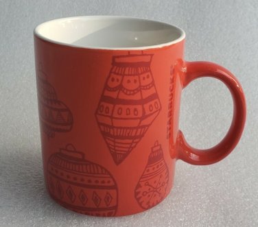 WOW! 2015 (1) Starbucks Red Holiday Christmas Xmas Winter Ornaments Coffee Mug