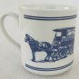 Vintage Entenmann's Cakes Baked Goods Classic Horse & Carriage 8 oz. Coffee Mug